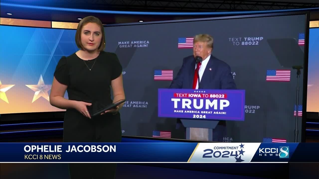 Former President Donald Trump to speak in Adel, Clive Monday