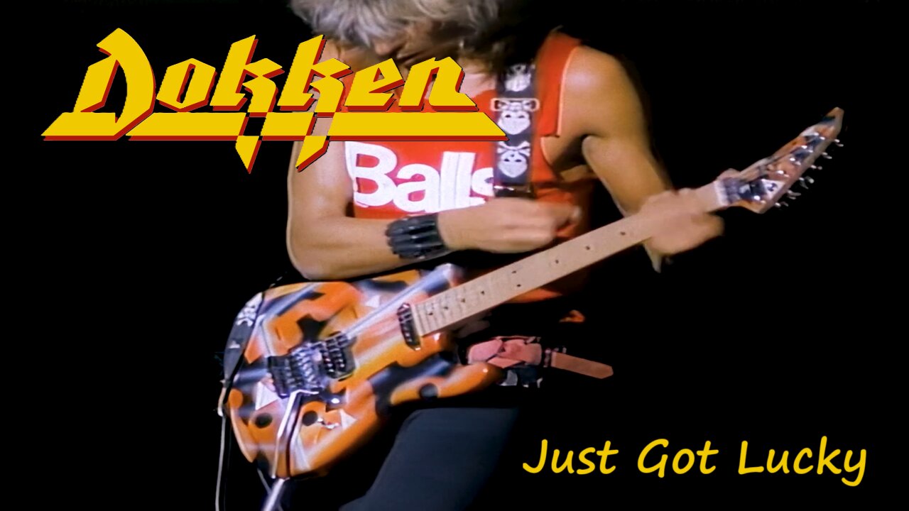 Dokken - Just Got Lucky (Official Music Video)