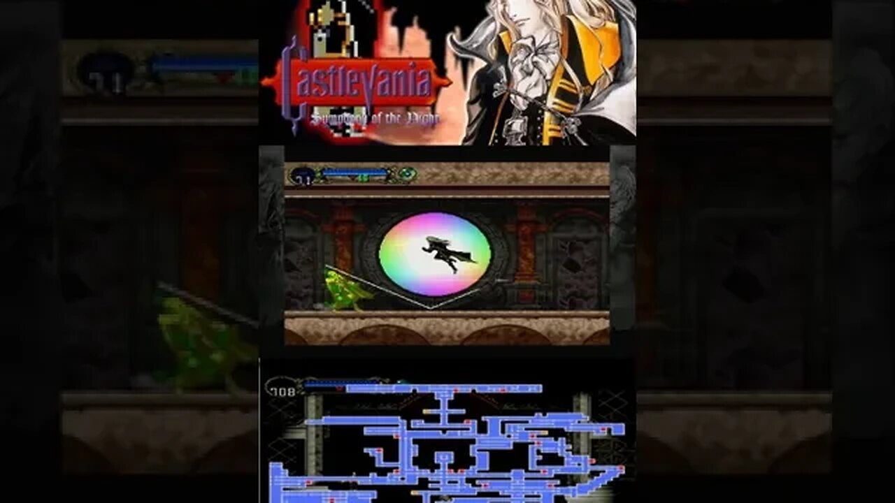 CASTLEVANIA SOTN CORTES #20 - #shorts