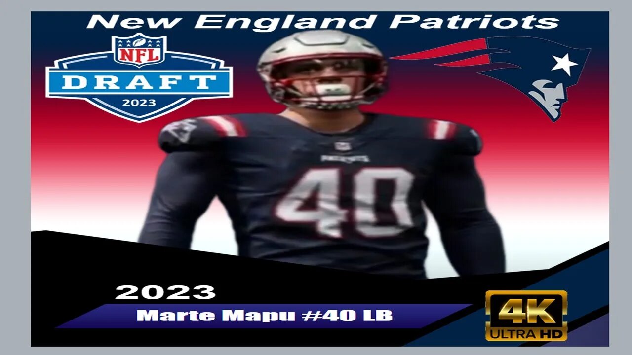 Marte Mapu Madden 23 Draft