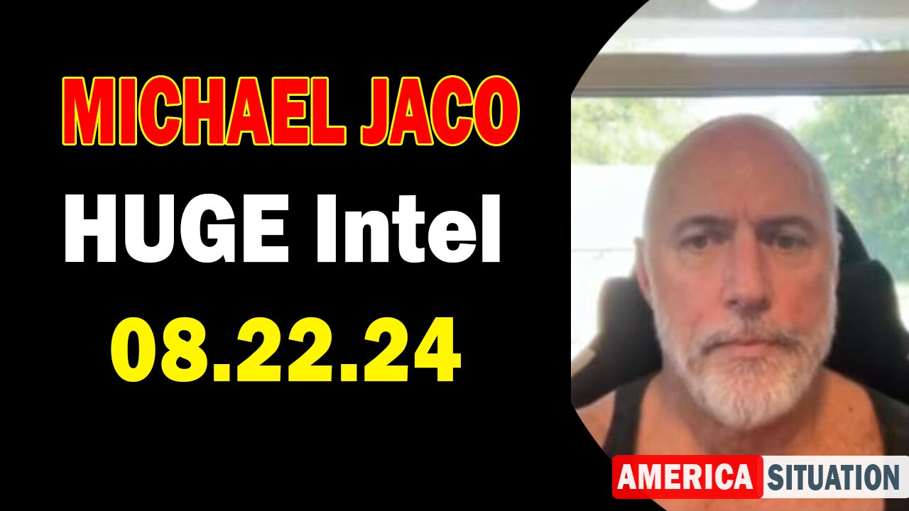 Michael Jaco HUGE Intel Aug 22: "Who Owns All Flu Patents?"