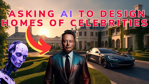 I Asked AI To Design Mansions Of 50 Famous Celebrities