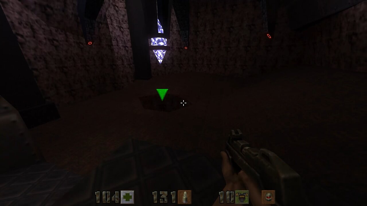 I got a hole in one (Quake 2 N64)