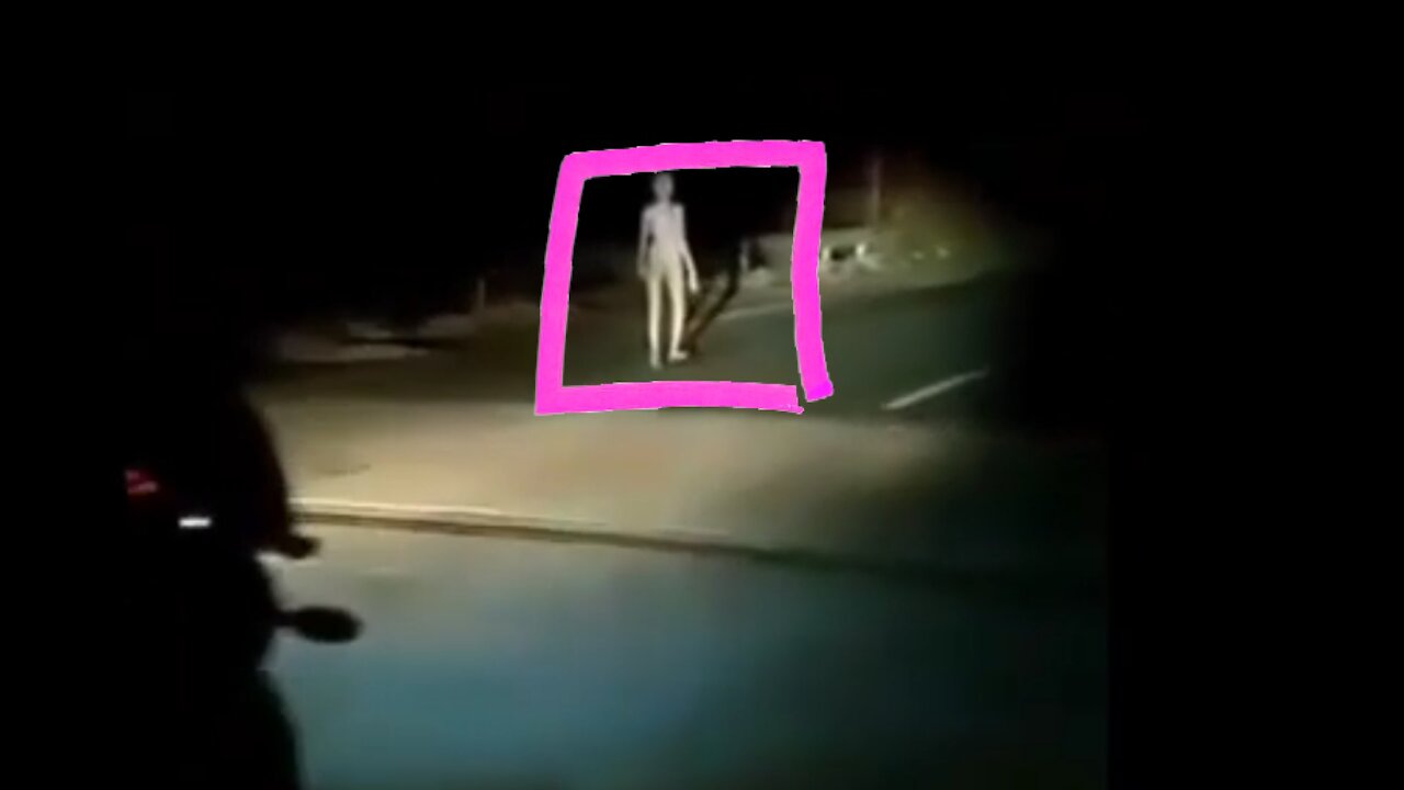 'Ghost Man' Captured on Camera - is it Alien?