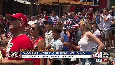 Kansas City getting ready to cheer on Team USA