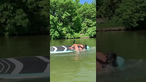 Women Fell Into River Trying to Do Yoga Pose