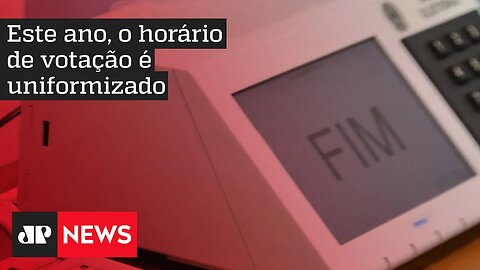 Votação do segundo turno nas eleições será realizada no horário de Brasília