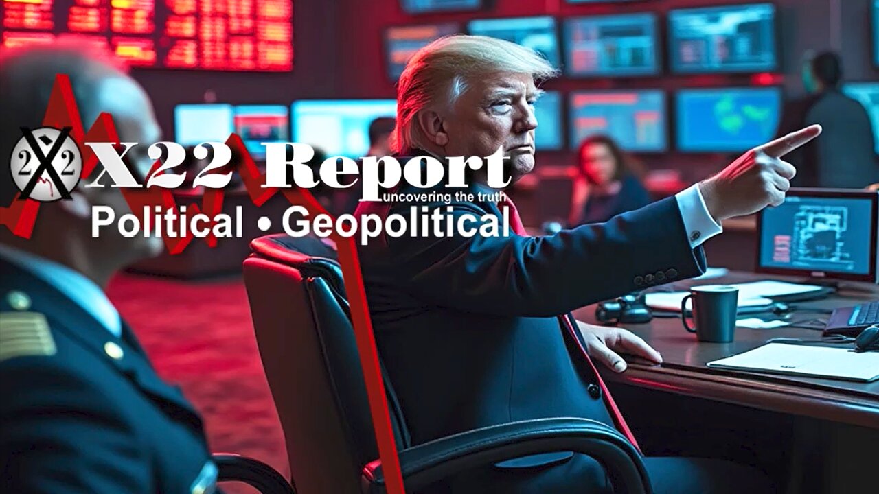 Right On Schedule ~ X22 Report. Trump News