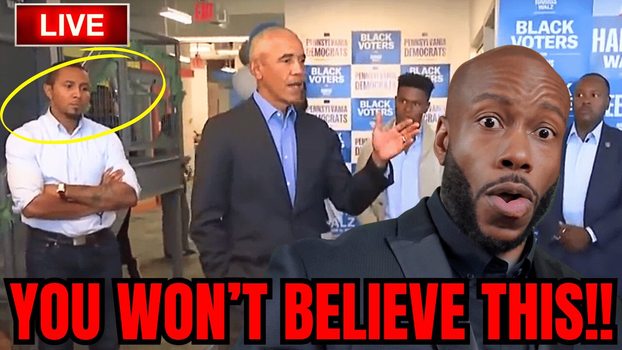 Obama GETS MAD & THREATENS Black Men After Kamala’s Campaign Strategy COLLAPSES!