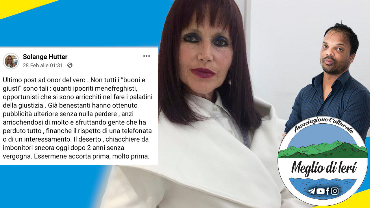 SOLANGE HUTTER, La Preside più famosa d'Italia