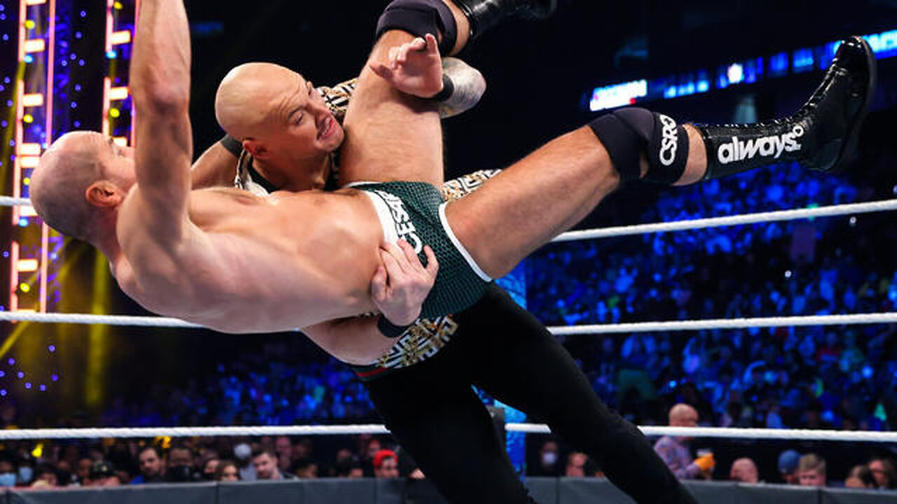 Cesaro vs. Happy Corbin: SmackDown, Feb. 11, 2022 @WWE