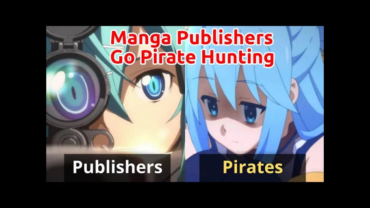 Manga Publishers Hunt Piracy Website Owners #manga