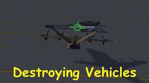 Destroying Vehicles With Planes | Turboprop Flight Simulator