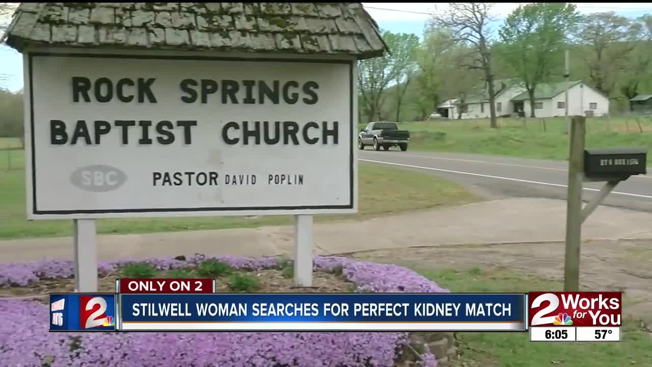 Stilwell woman searches for perfect kidney match