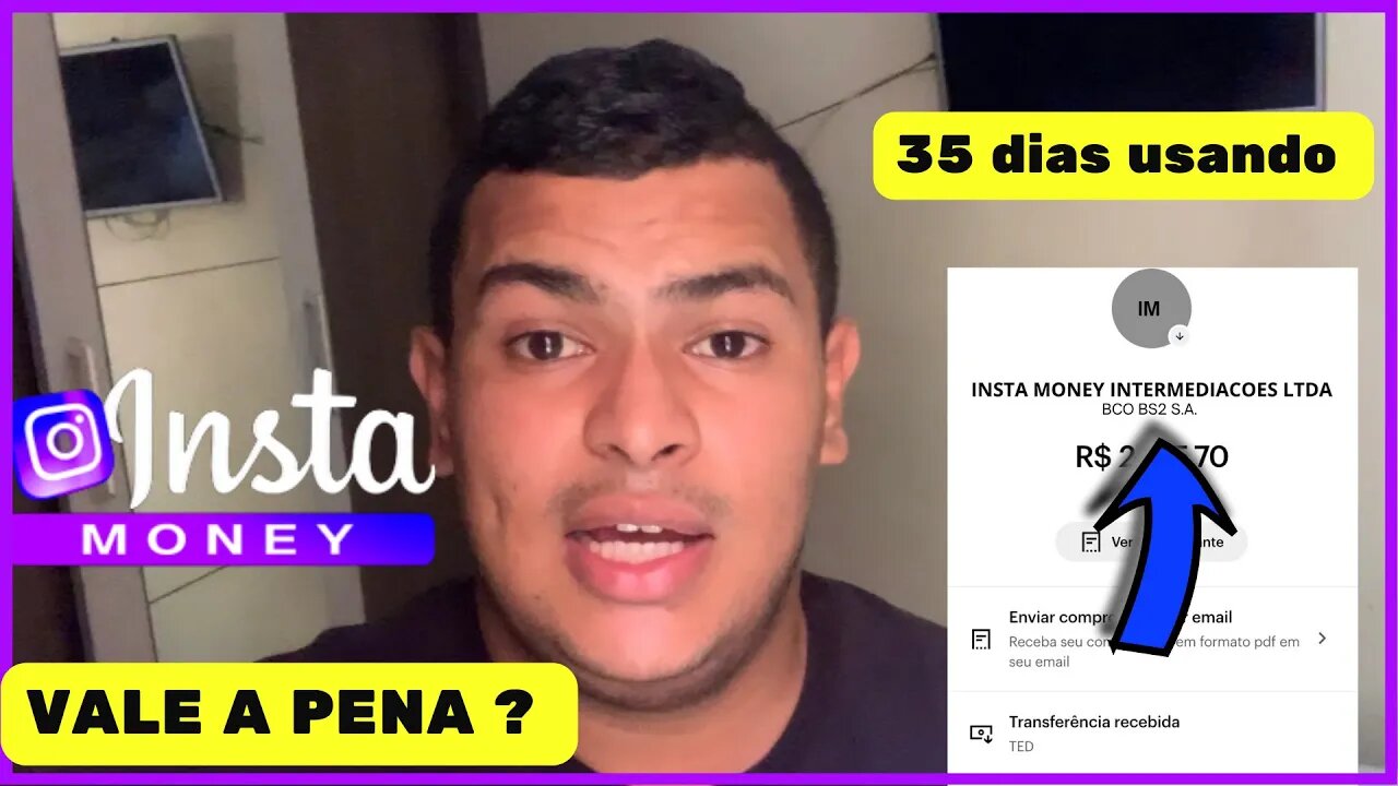 Insta Money Paga Mesmo? (MEU DEPOIMENTO) Mostrei Meu Comprovante de Pagamento!