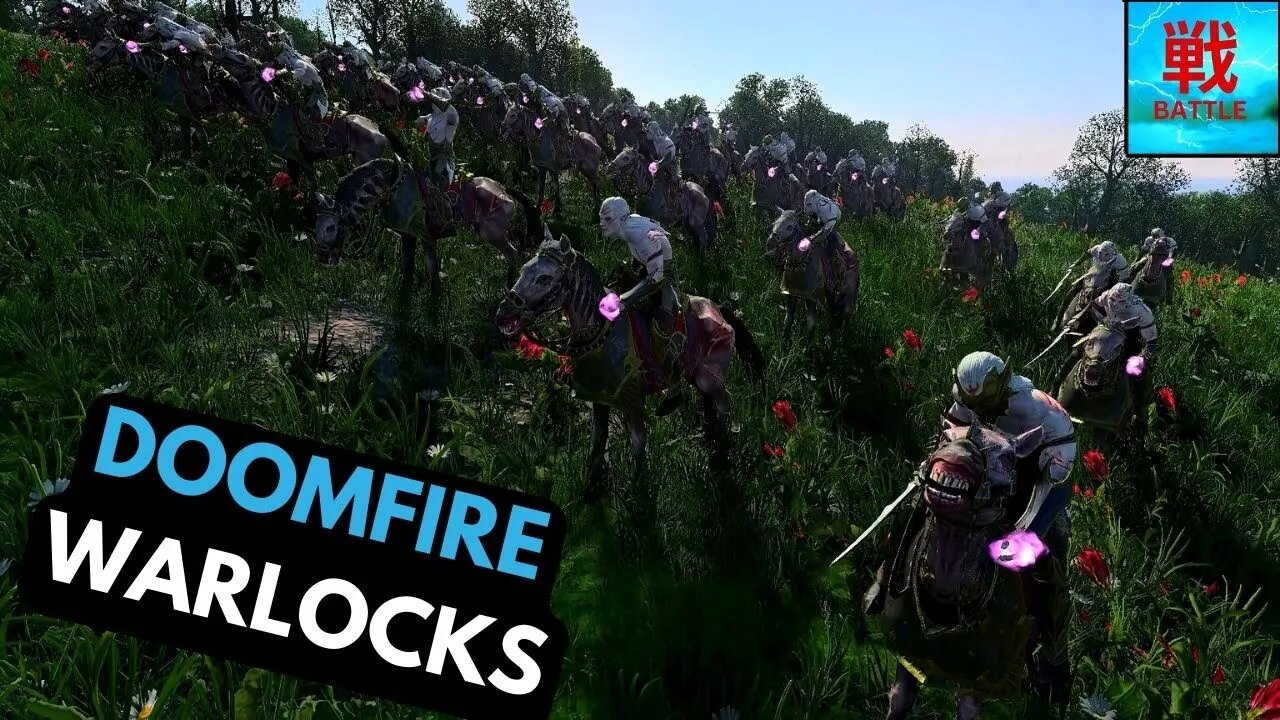 Are Doomfire Warlocks Any Good? - Dark Elves Unit Focus #totalwar #warhammer #tww3