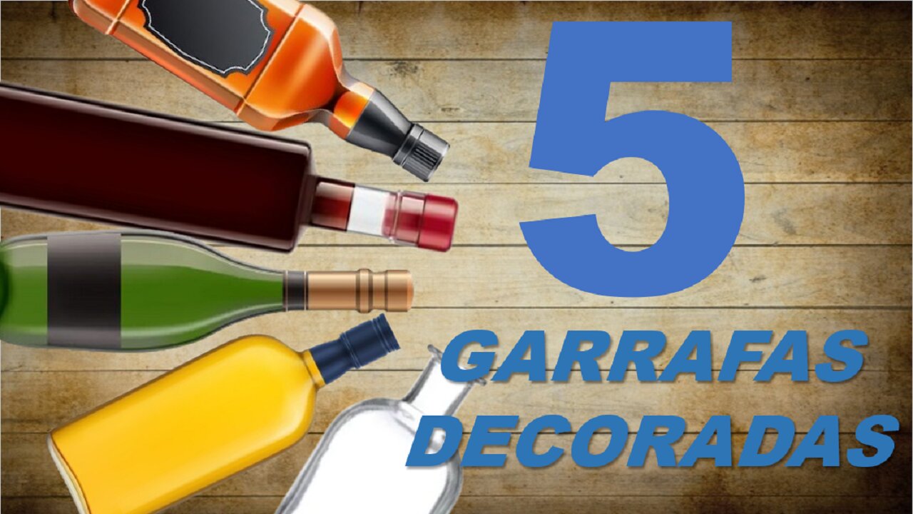 5 IDEIAS INCRÍVEIS DE DECORAÇÃO EM GARRAFAS DE VIDRO @lucibuzo