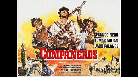 Los compañeros / Vamos a matar, compañeros (1970) - Sergio Corbucci - Franco Nero - Spaghetti Western - Revolución Mexicana