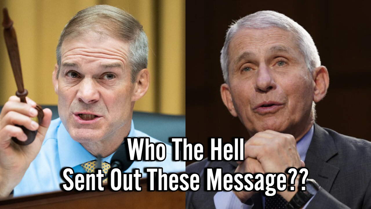 Jim Jordan GRILLS Dr. Fauci, Reads Out Secret Message To Zuckerberg on Lab-Leak Theory