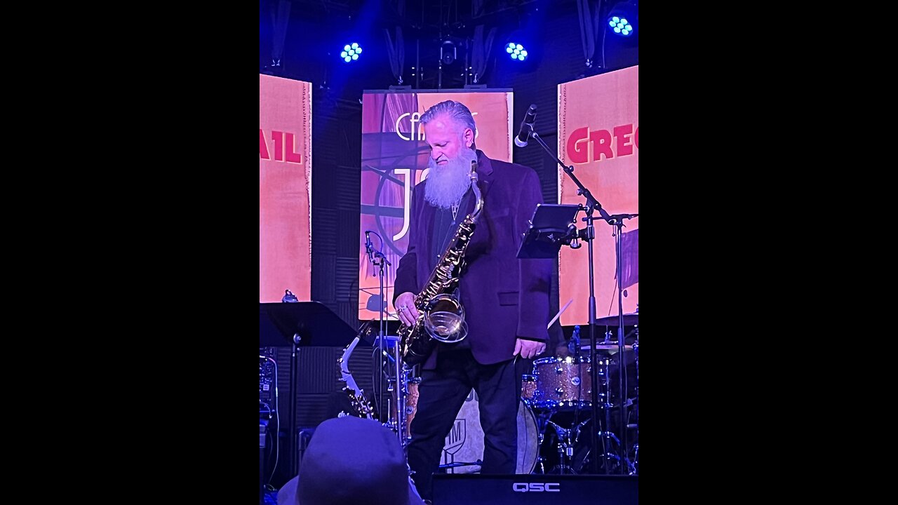 GREG VAIL JAZZ AT CAMPUS JAX - SUNRISE IN SEVILLE Tenor Sax Saxophone featured.