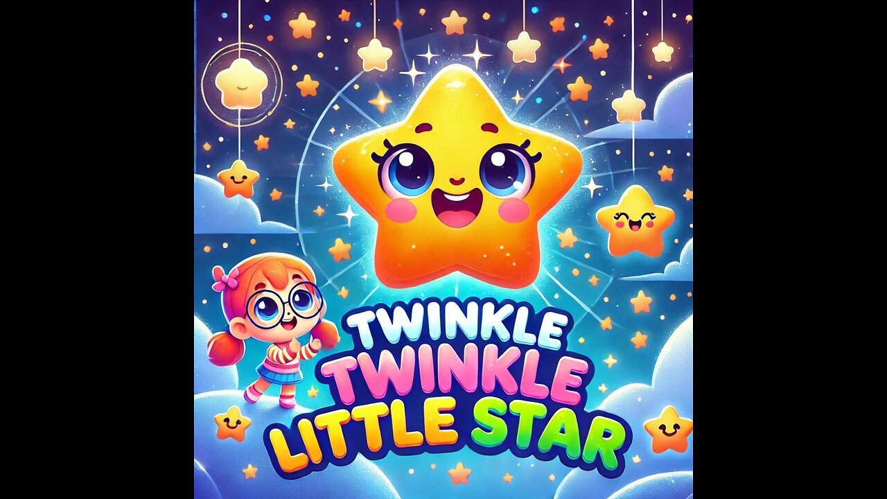 Twinkle Twinkle Little Star | Animated Nursery Rhyme for Kids | Fun & Learning