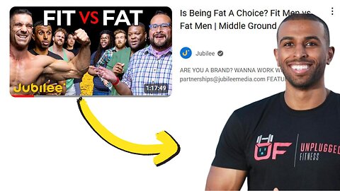 Is Being Fat A Choice? Fit Men vs Fat Men | REACTION