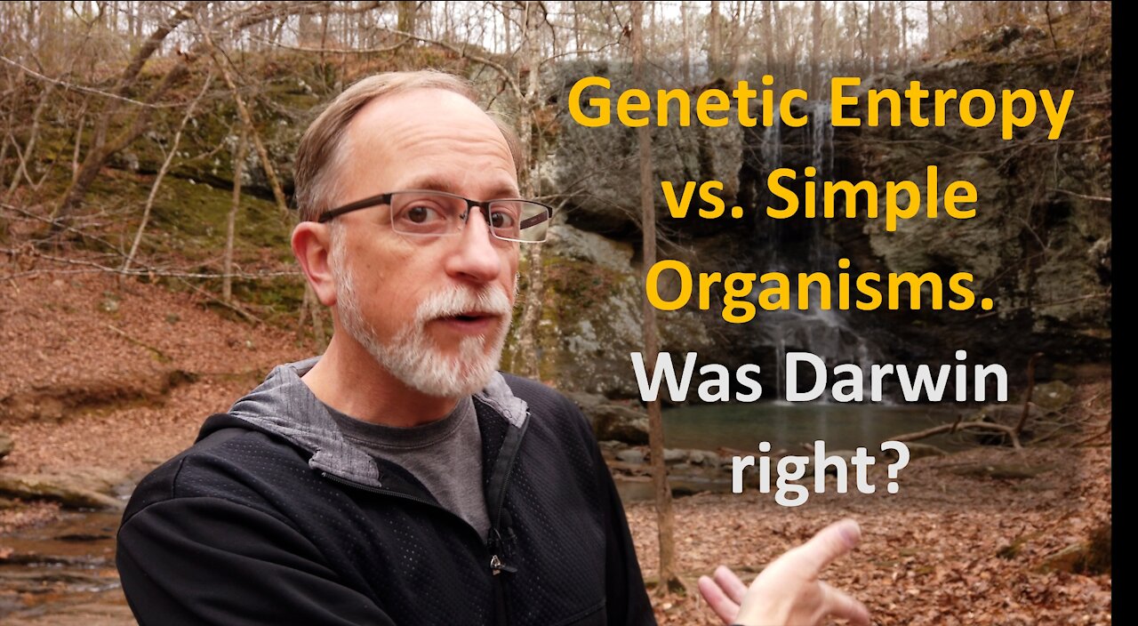 Genetic Entropy vs Simple Organisms: was Darwin right?