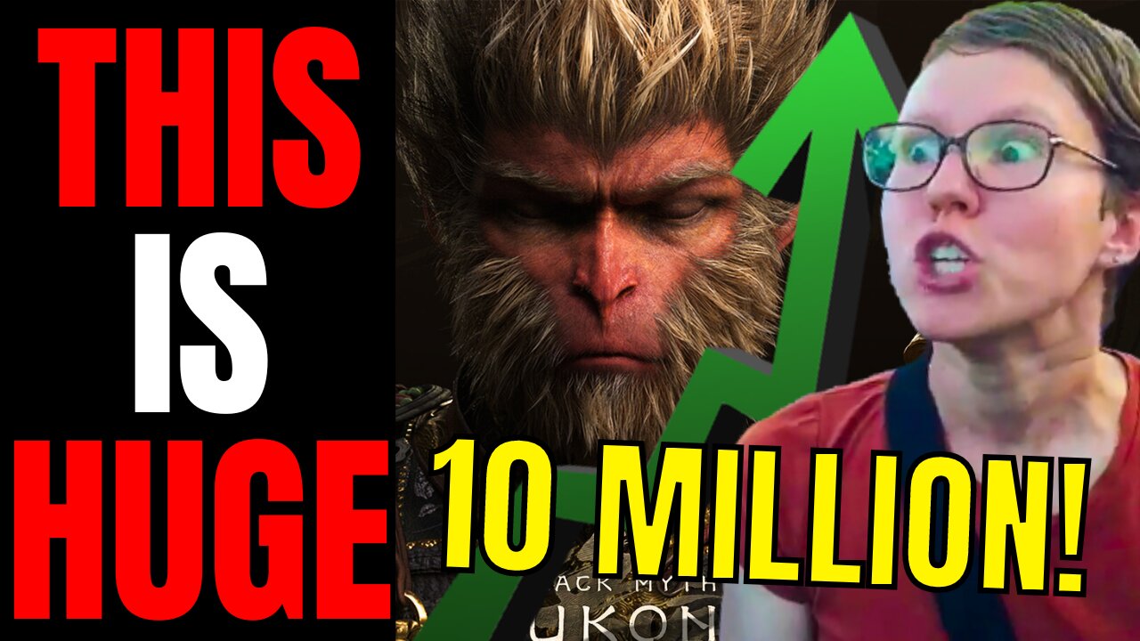 Black Myth: Wukong INSANE Sales Numbers BLOW AWAY Woke Gaming Journalists! | 10 MILLION Sales!