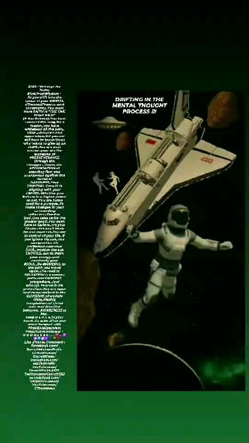 ▪︎DRIFTING IN THE MENTAL THOUGHT PROCESS▪︎