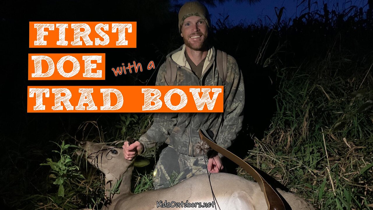 S3:E6 Dad's First Traditional Bow Hunt | Kids Outdoors