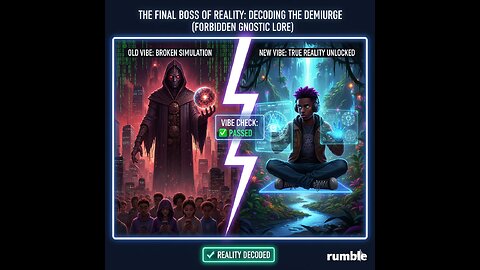 The Final Boss of Reality: Decoding the Demiurge (Forbidden Gnostic Lore)