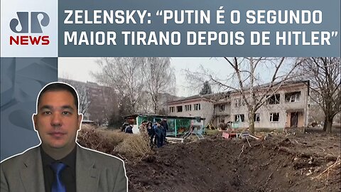 Putin afirma que “Zelensky seria uma desgraça para os judeus”; Luis Kawaguti analisa