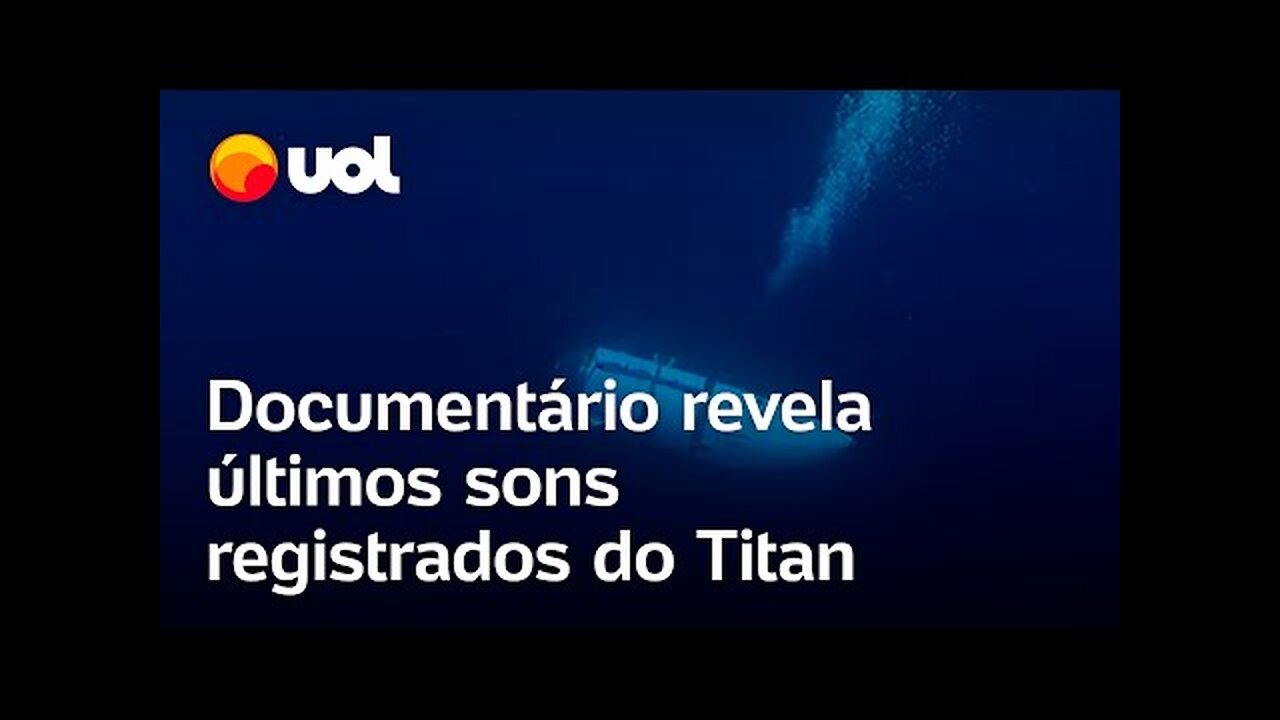 OceanGate- novo áudio revela batidas vindas do submersível Titan que implodiu