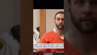 Police Bodycam - Adam Montgomery questioned about missing Harmony Montgomery #shorts