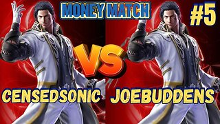 Tekken 7 PC Sunday Money Match Tournament #5 CensedSonic vs JoeBuddens #tekken7 #pcgaming