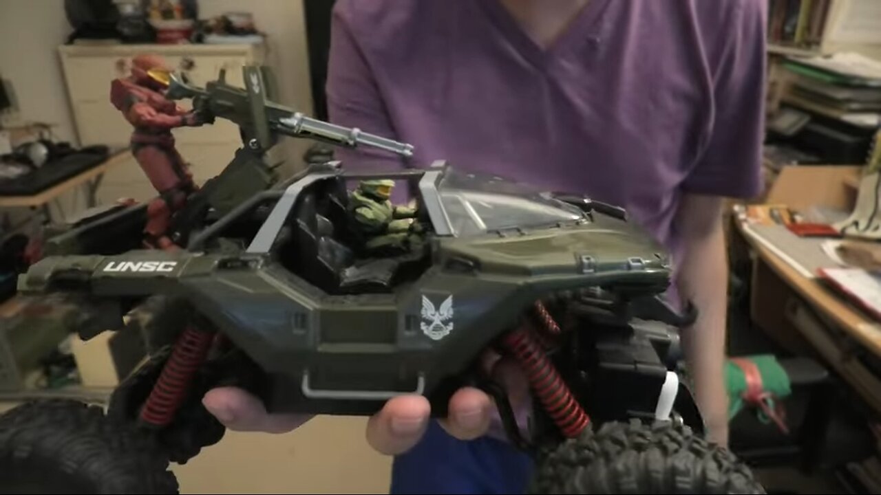 NKOK Halo Infinite RC: UNSC Warthog Rock Hog