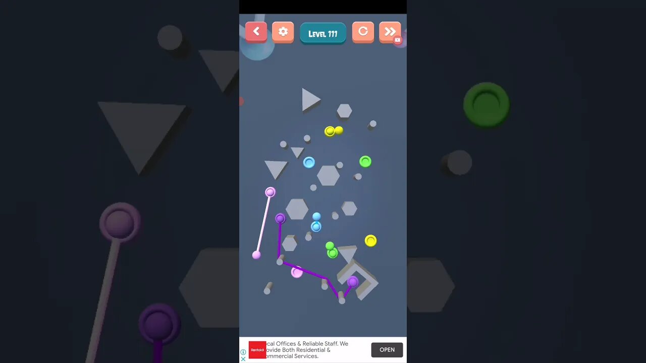 Color Rope Puzzle - Level 111