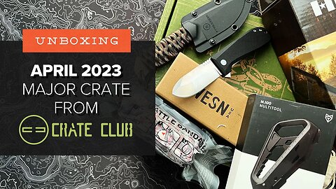 Something Out of the Norm! - Unboxing the Crate Club Major Crate: April 2023