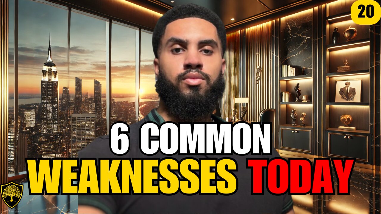 The Weaknesses Of Most Men Today