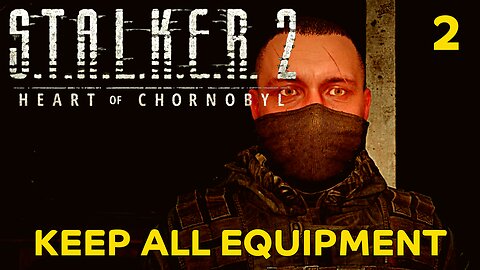 I kept all my equipment through the 3rd anomaly STALKER 2 Heart of Chornobyl