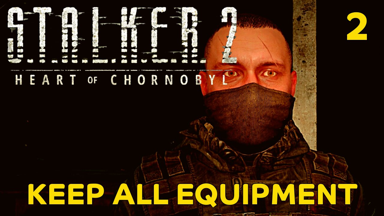 I kept all my equipment through the 3rd anomaly STALKER 2 Heart of Chornobyl