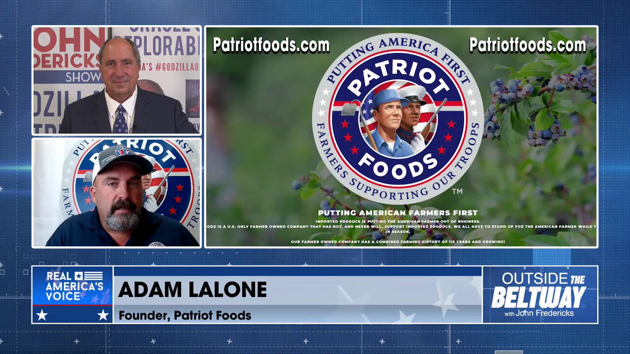 Adam Lalone: Save Our Small Farmers, Shop PatriotFoods.com