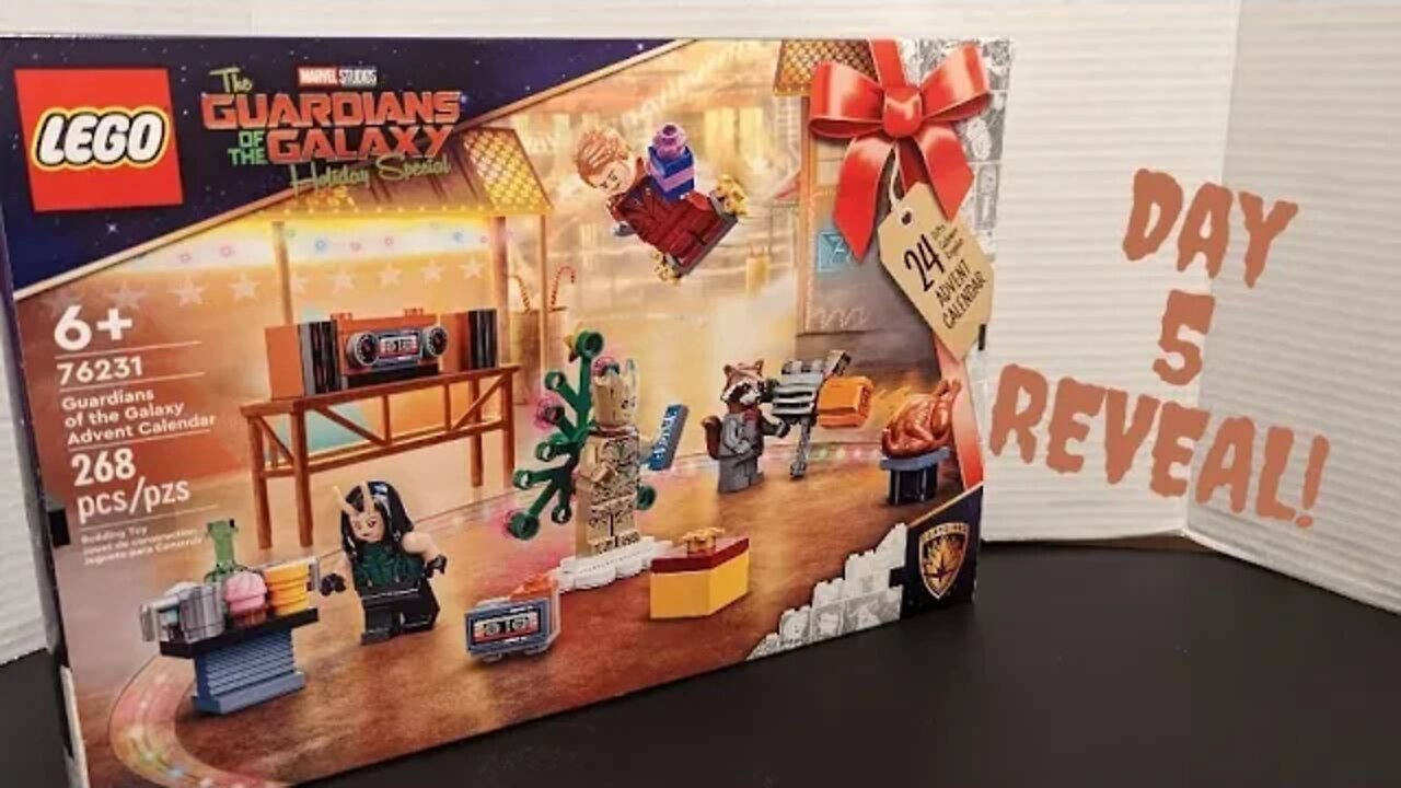 Lego Guardians of the Galaxy Holiday Special Advent Calendar 2022 - Day Five Reveal- by Rodimusbill