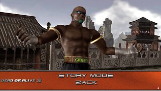 Dead or Alive 3: Story Mode - Zack