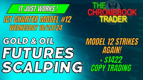 ICT Scalping Charter Model #12 - Oil Delivers Again! - 10232024