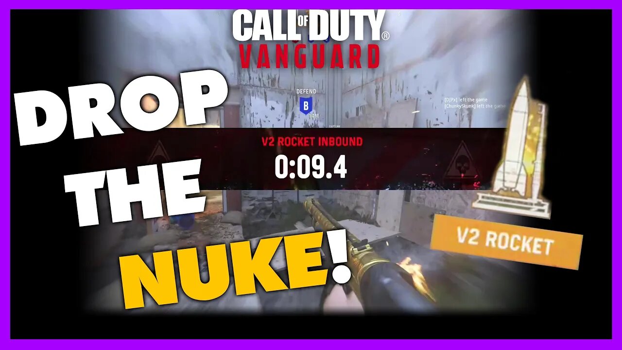 DROP THE NUKE! Call Of Duty Vanguard Gameplay