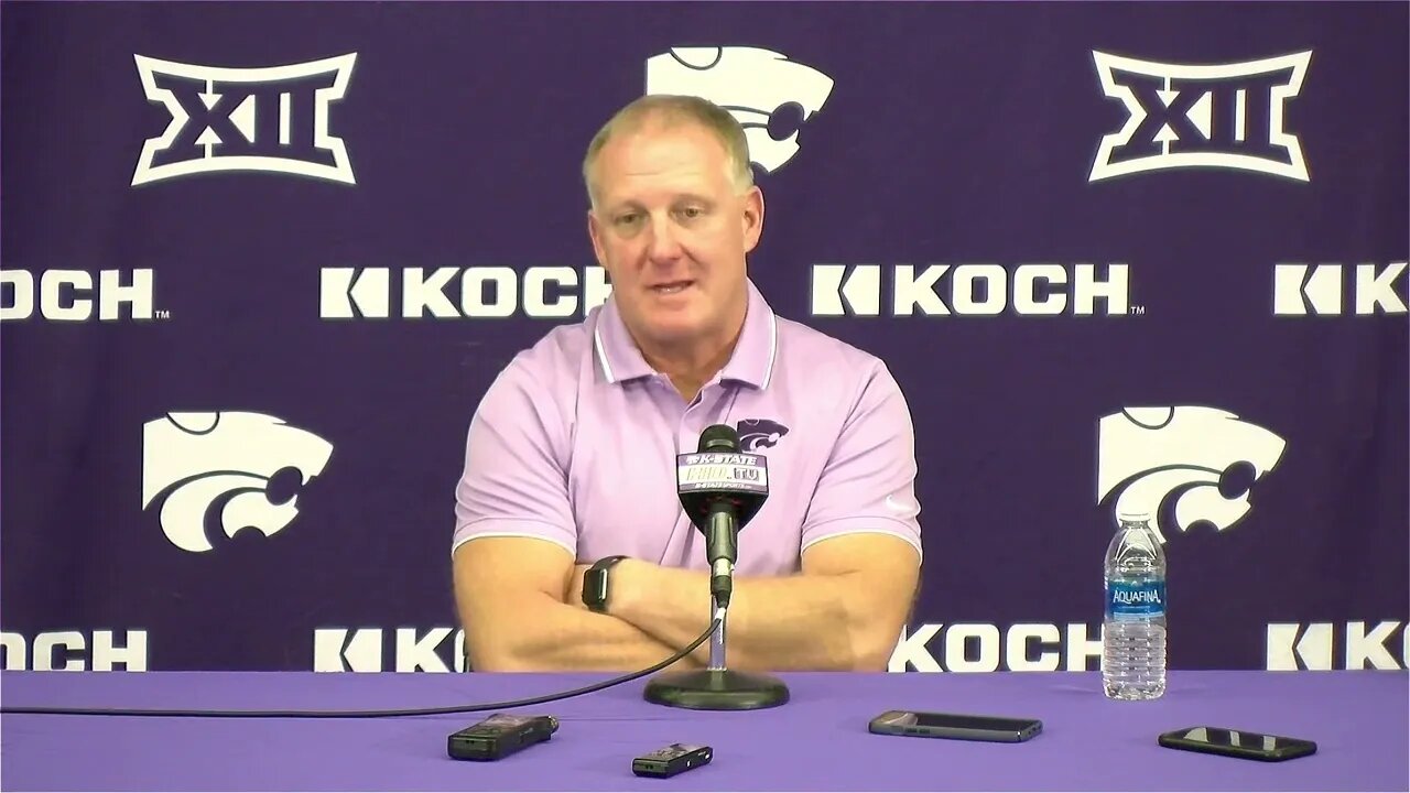 Kansas State Football | Chris Klieman talks about the team's momentum going into spring after 2021