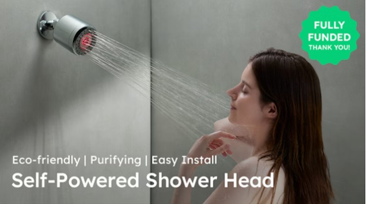 UNG : World’s First Self-Powered Purifying Shower Head