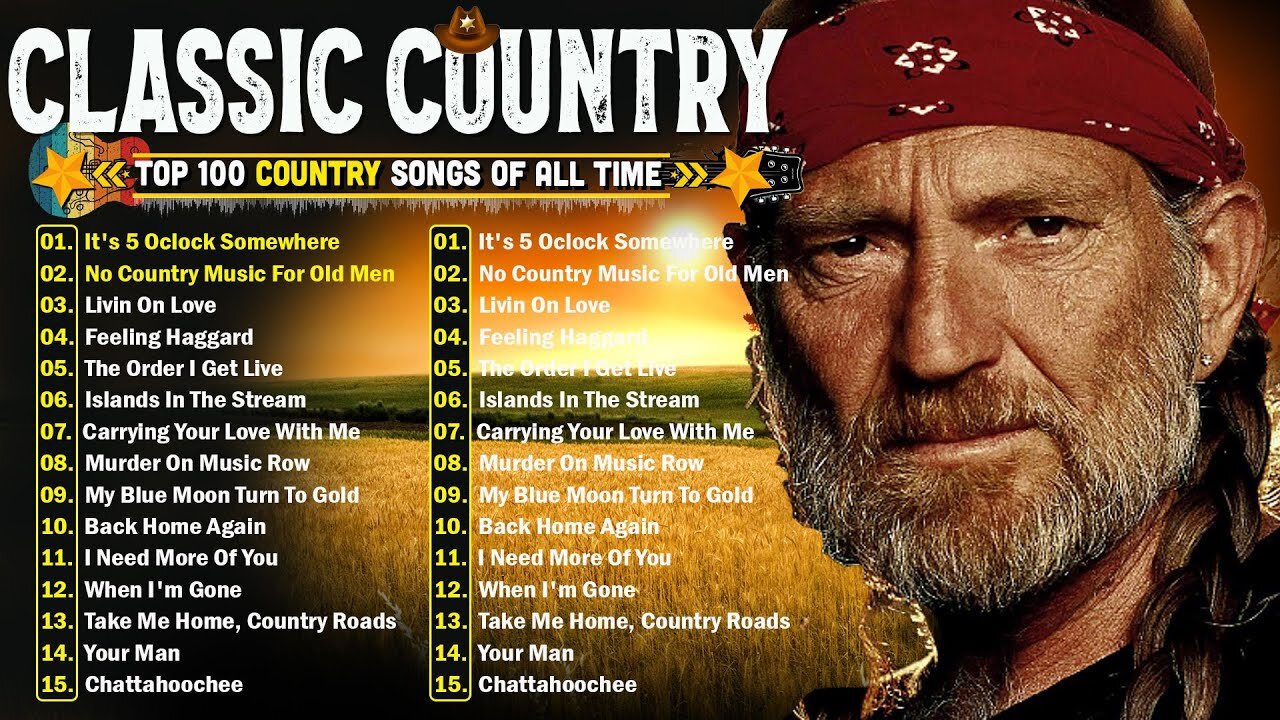 Country Legends - Greatest Hits from the Golden Age of Country - Country Music Songs Album