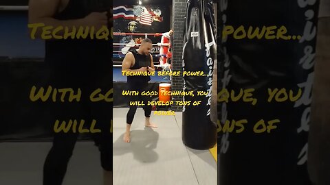 Proper technique will give you tons of power, no matter your size.